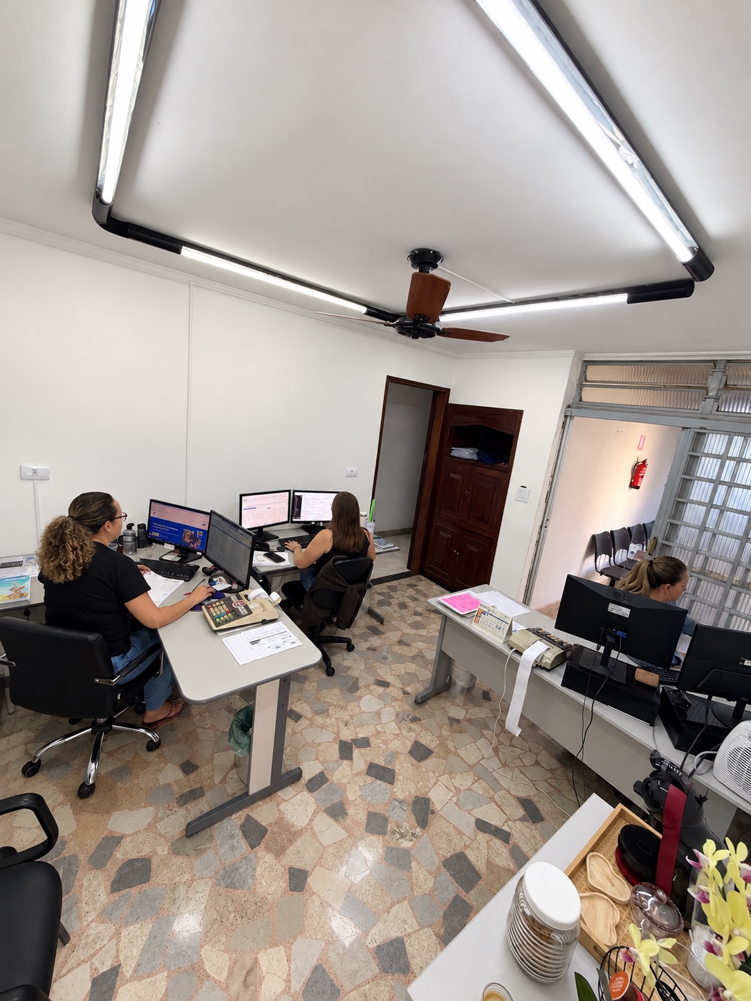 Ambiente de trabalho da Visão Contábil